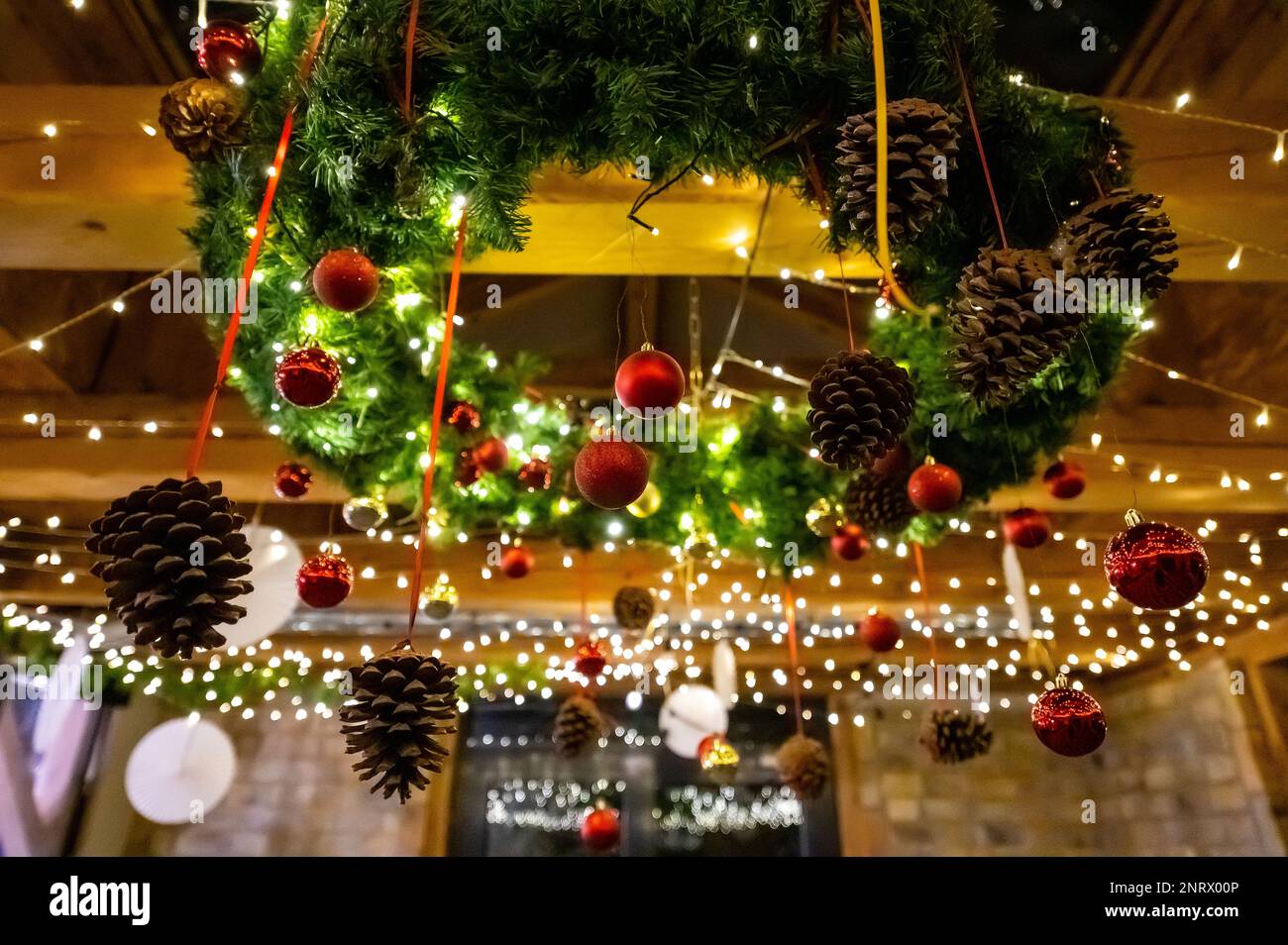 Lights decorations ceiling hi-res stock photography and images - Page 2 -  Alamy