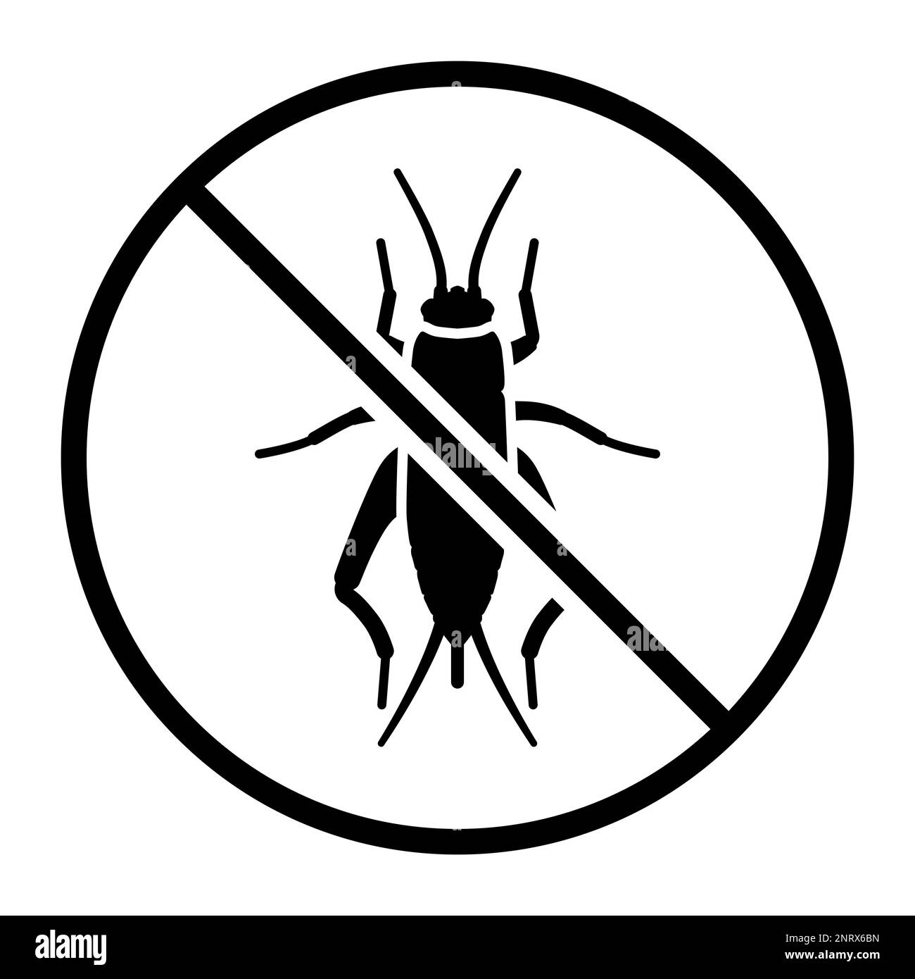 No home cricket isolated one color icon Stock Vector Image & Art - Alamy