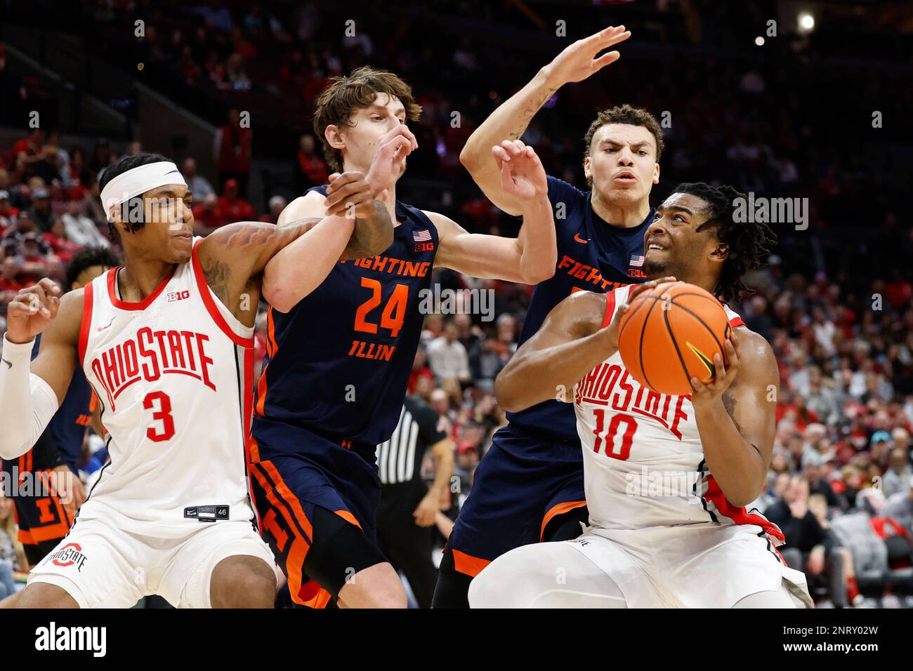 COLUMBUS, OH FEBRUARY 26 Ohio State Buckeyes forward Brice