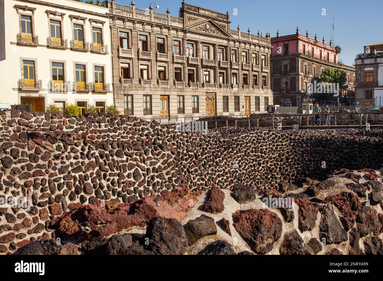 The Aztecs Ruins of Templo Mayor, Archaeological Site,historic center