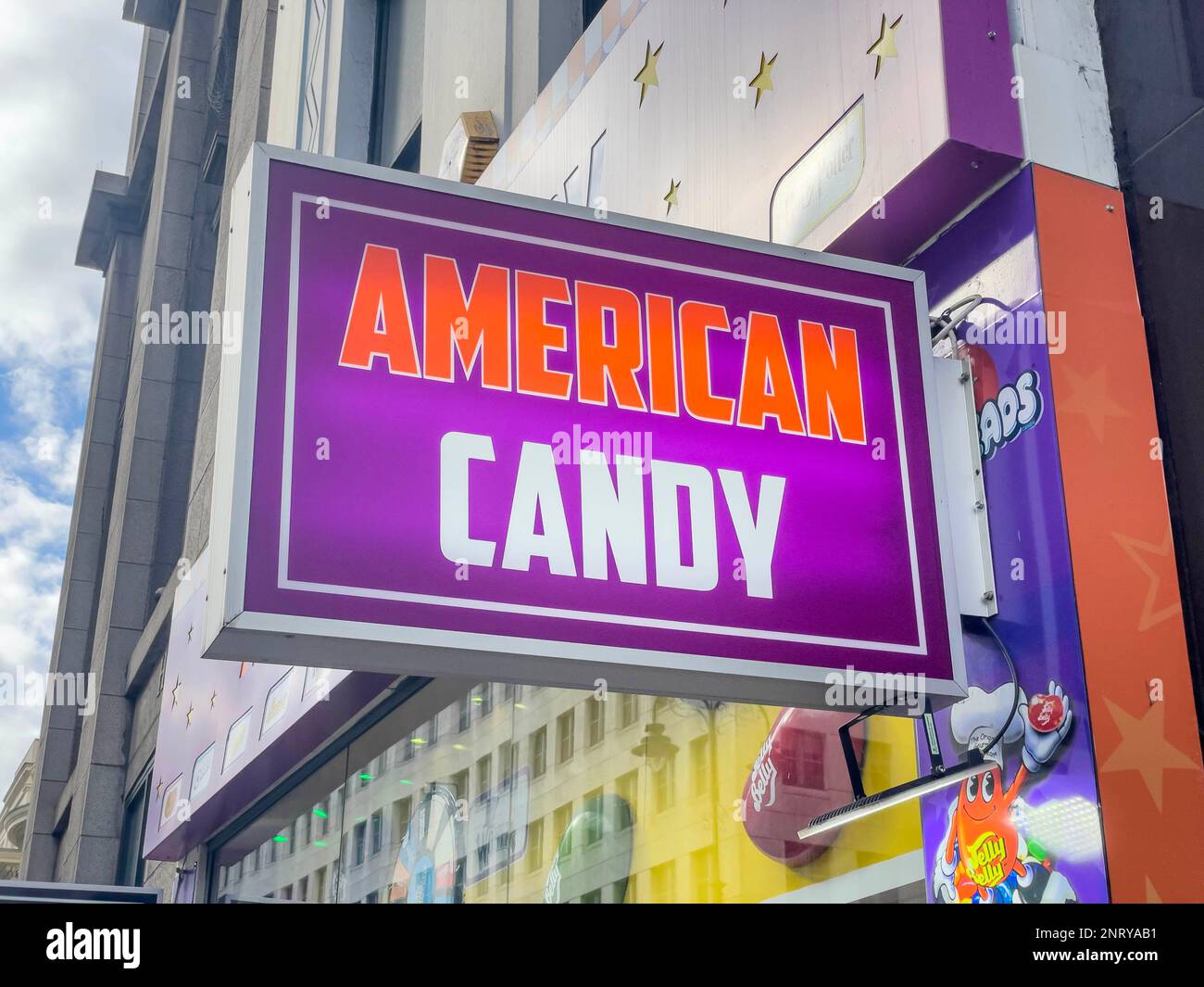 American Candy Store, The Strand. London UK Stock Photo