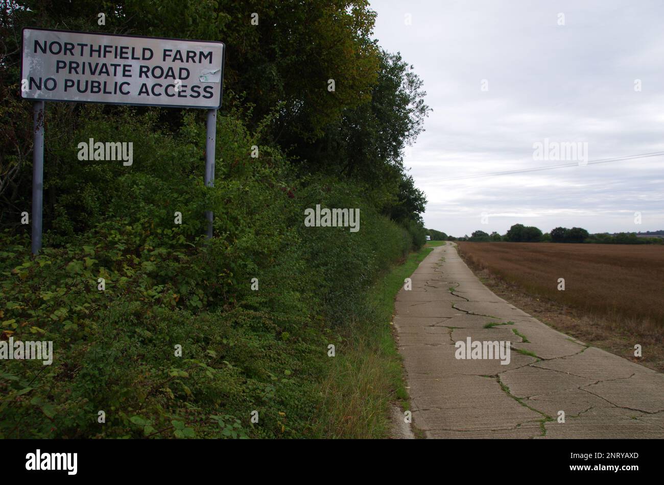 The Oxford Green Belt Way Long-distance trail. Oxfordshire. England. UK ...
