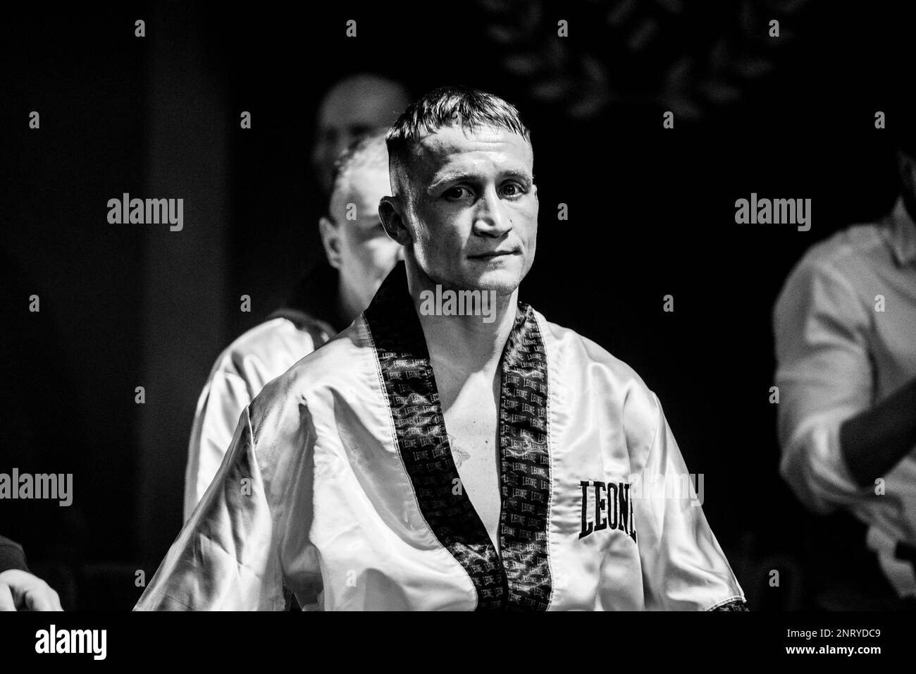 Rome, Italy, 24th February, 2023, BBT, Jacopo Fazzino vs Rati Migriauli at PalaTorrino (Ph credits: Giovanna Onofri) Stock Photo