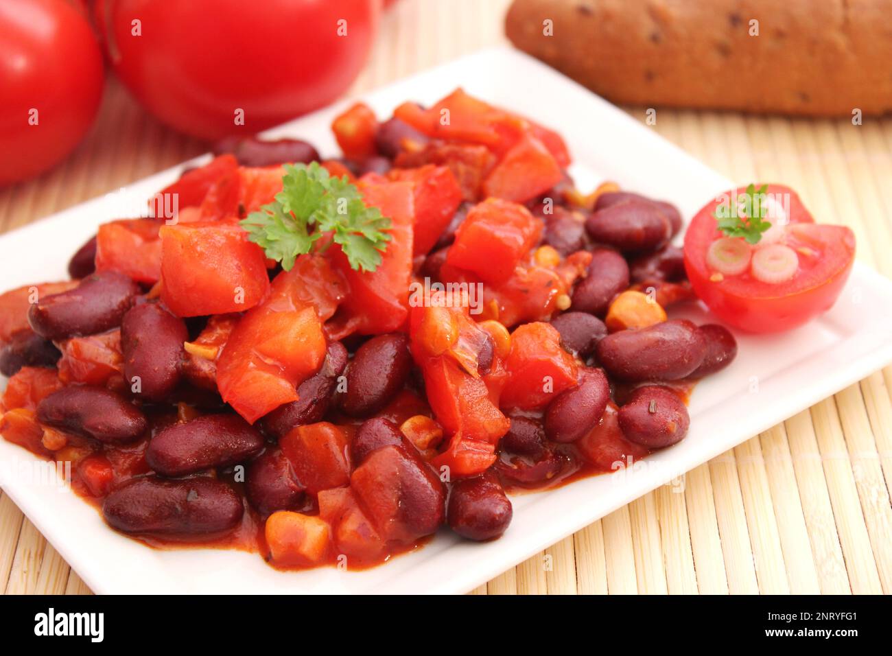 Chili Con Carne Stock Photo Alamy