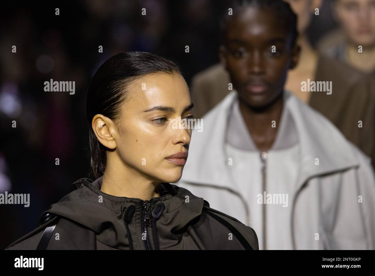 Irina Shayk walks the runway at the Tod's fashion show during the Milan ...