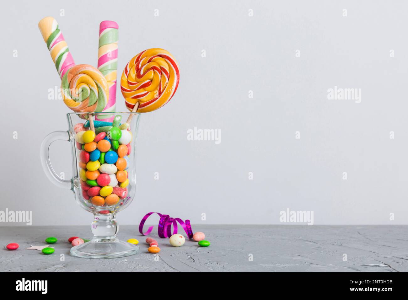 Stained Glass Lollipops with Colorful Swirls