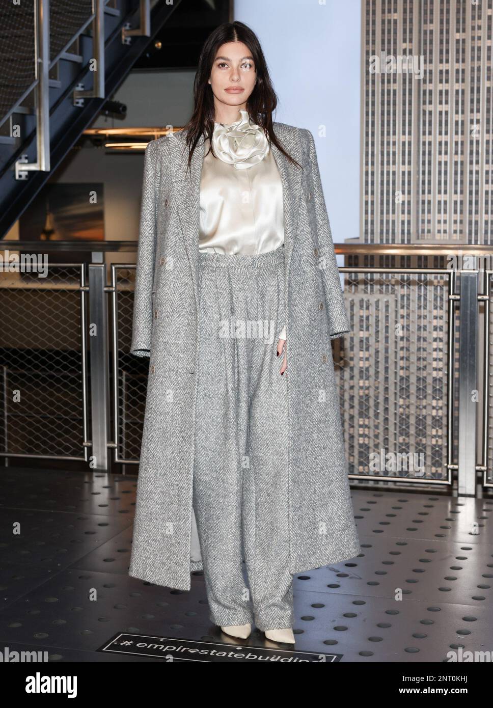 New York, NY, USA. 27th Feb, 2023. Camila Morrone at a public