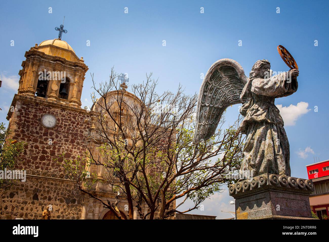 De la Purisima church in Main square, Tequila city, Jalisco, Mexico