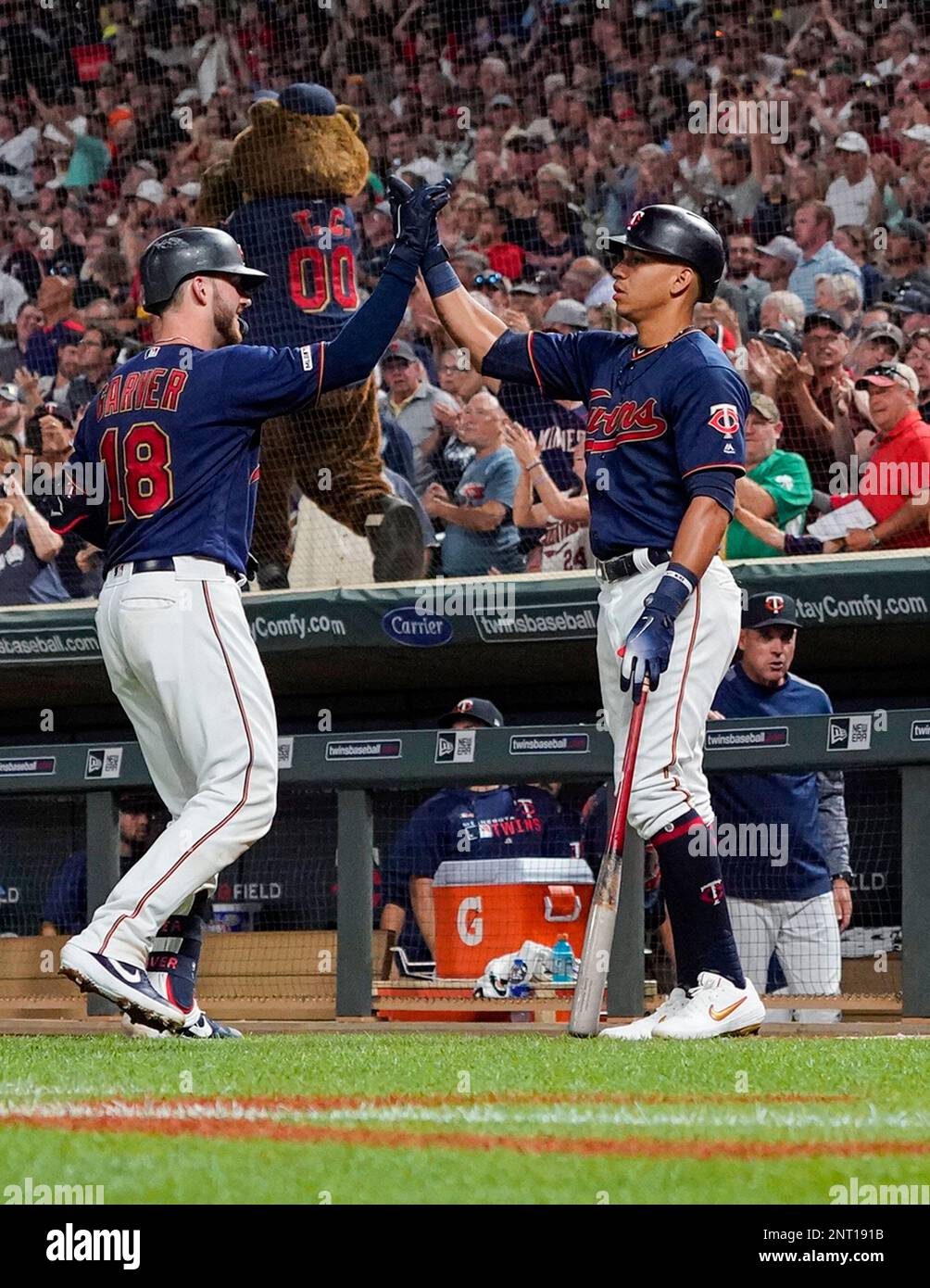 MINNEAPOLIS, MN - SEPTEMBER 10: Minnesota Twins catcher Mitch Garver