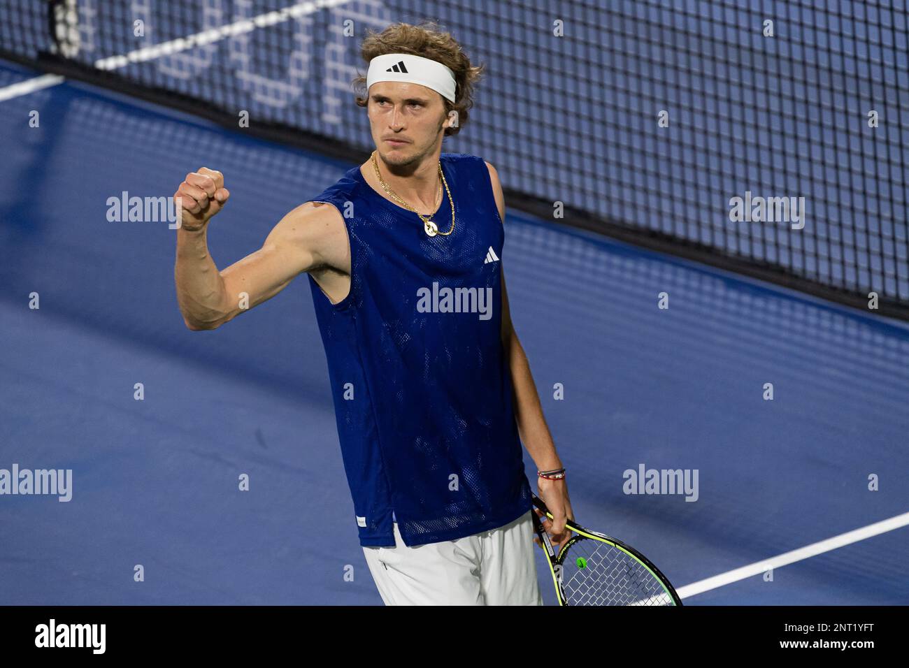 Dubai, United Arab Emirates. February 27, 2023, Alexander Zverev