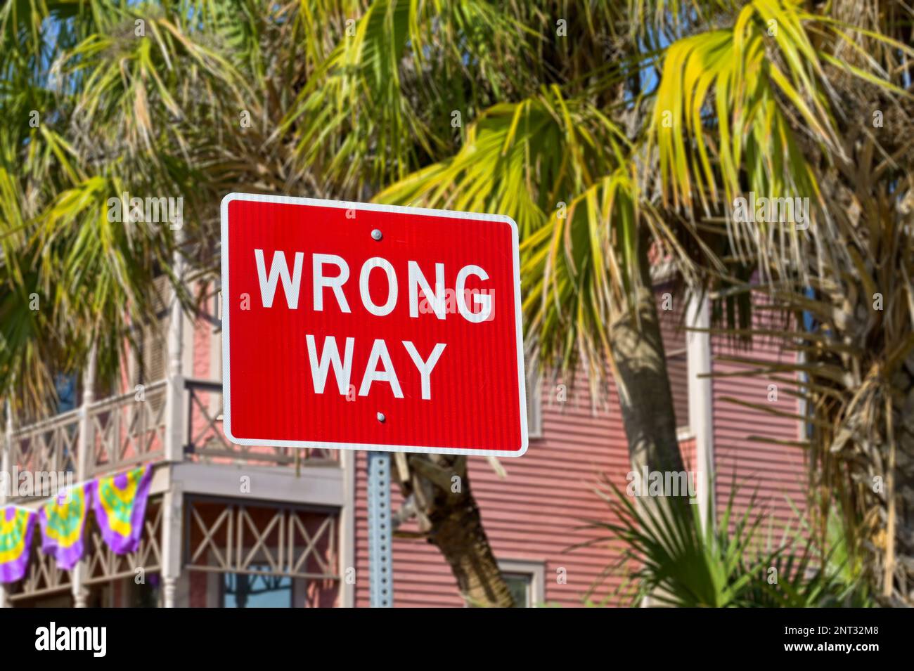 Wrong way one way street hi-res stock photography and images - Alamy