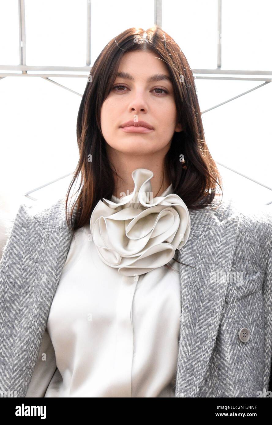 New York, NY, USA. 27th Feb, 2023. Camila Morrone pictured as the cast