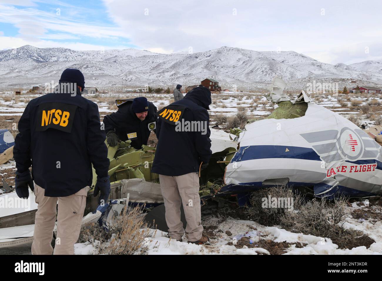 Guardian Flight Crash Reno This photo provided by The National Transportation Safety Board shows ...