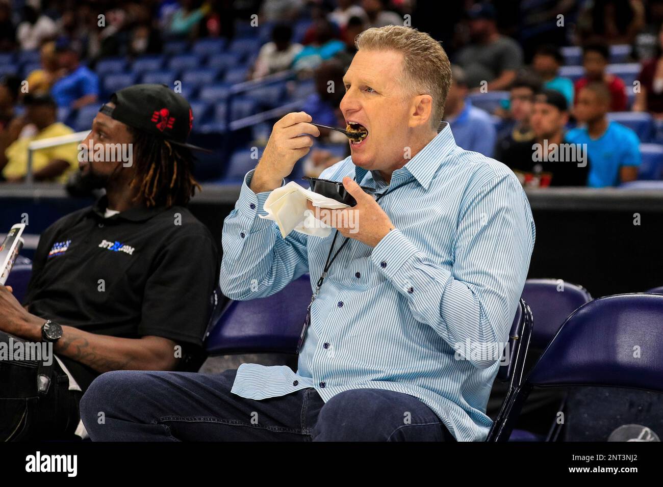 NEW ORLEANS, LA - AUGUST 25: Actor Michael Rapaport takes a moment to ...