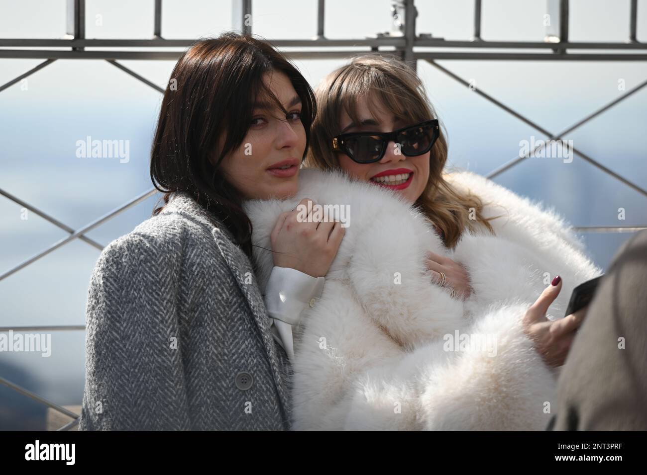 Camila Morrone and Suki Waterhouse attend the 'Daisy Jones and The Six