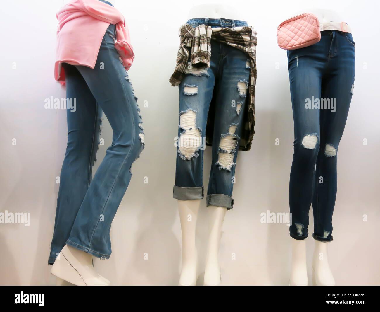 Clothing on Display to Promote Sales Stock Photo Alamy