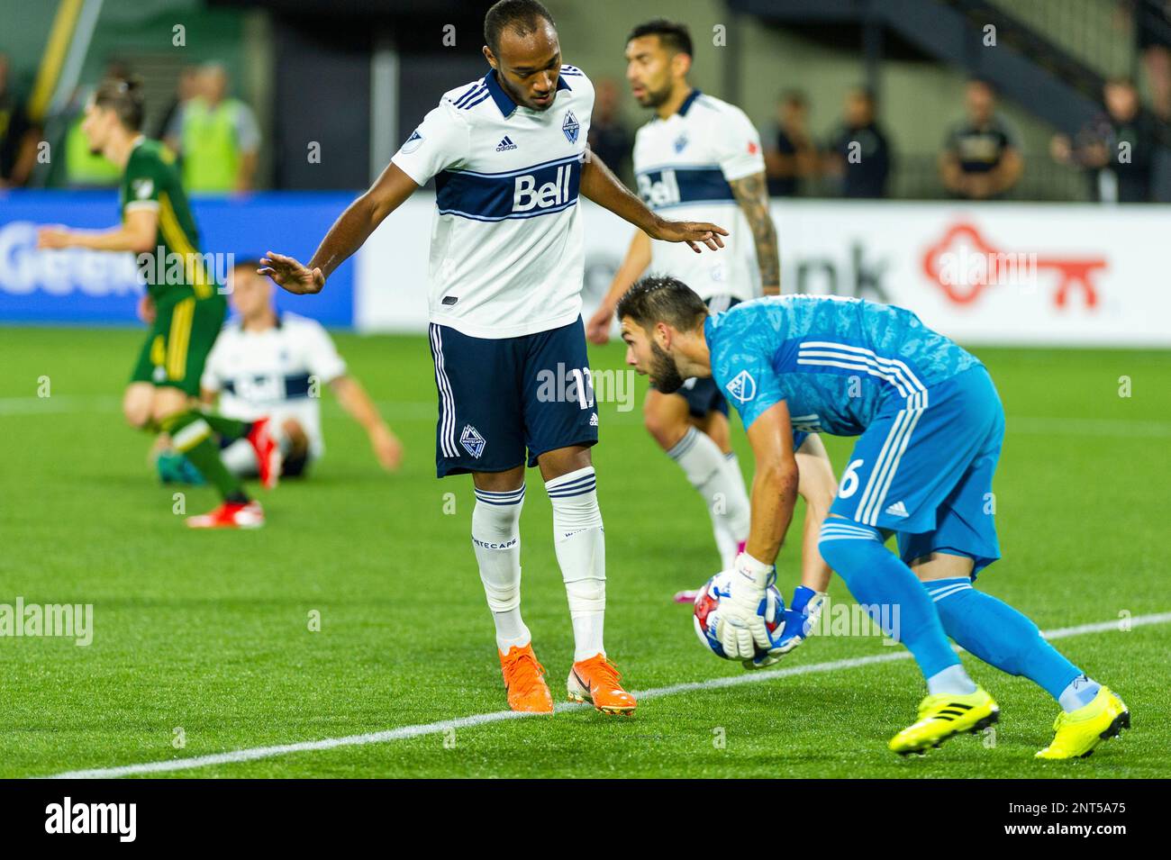 PORTLAND, OR - AUGUST 10: Vancouver whitecaps goal keeper Maxime ...