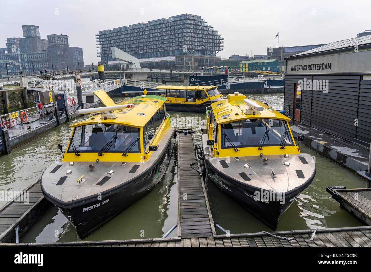 Water taxi Rotterdam, individual taxi rides with motorboats in