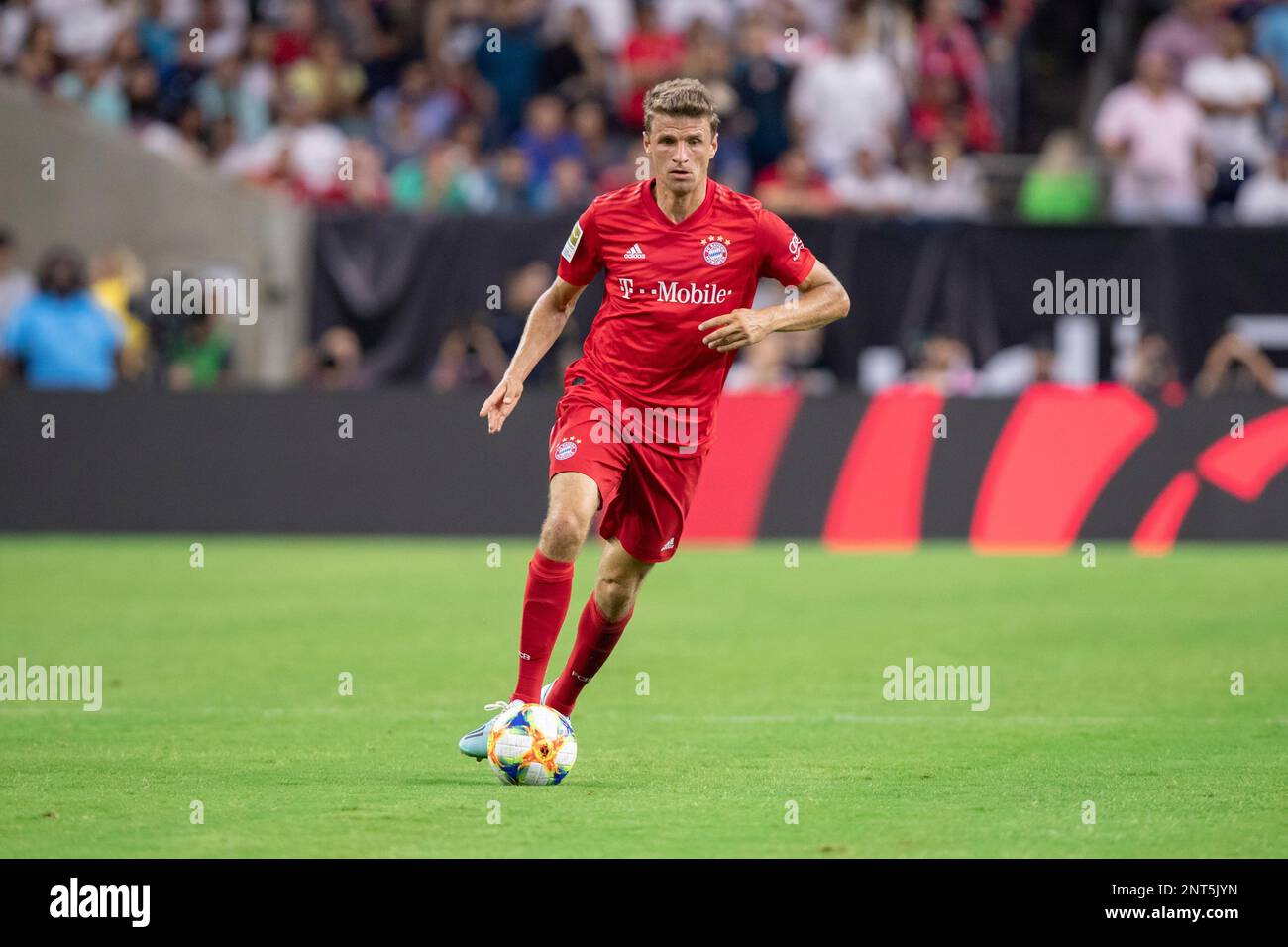 HOUSTON, TX - JULY 20: Bayern Munich forward Thomas Muller (#25 ...