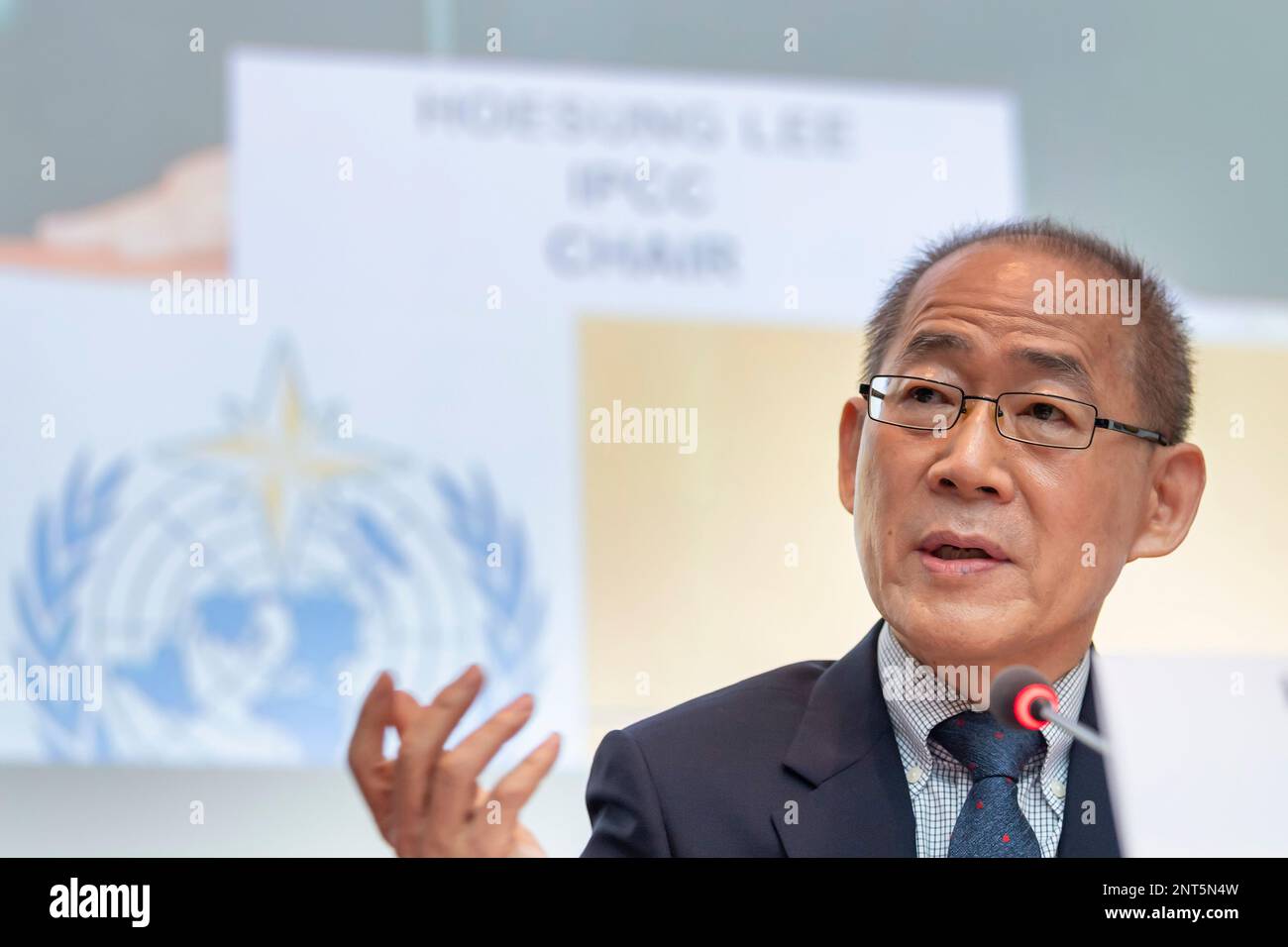 Hoesung Lee, chairman of the United Nations Intergovernmental Panel on ...