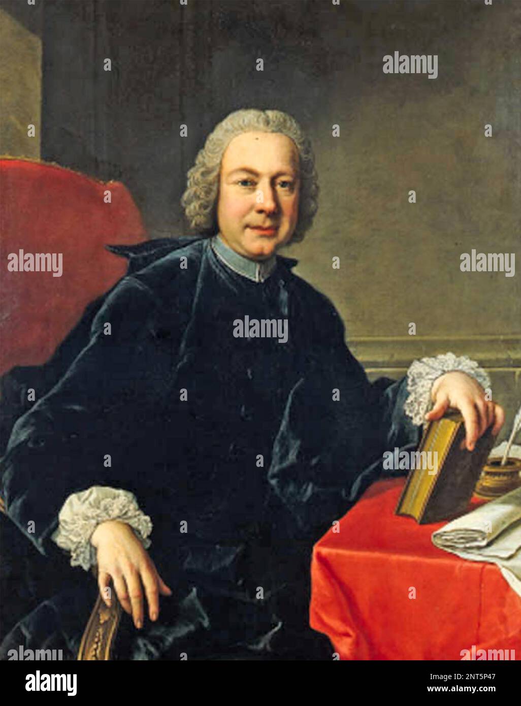 PIETRO METASTASIO (1698-1782) Italian poet and librettist Stock Photo
