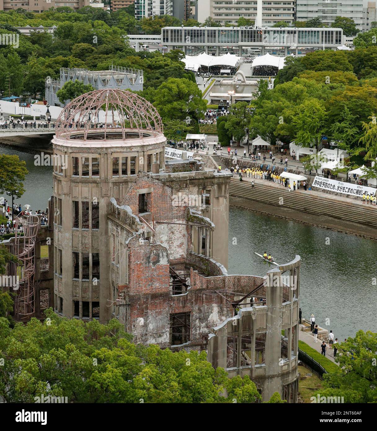 A Ceremony To Mark The 74th Anniversary Of The Atomic Bombing Is Held ...