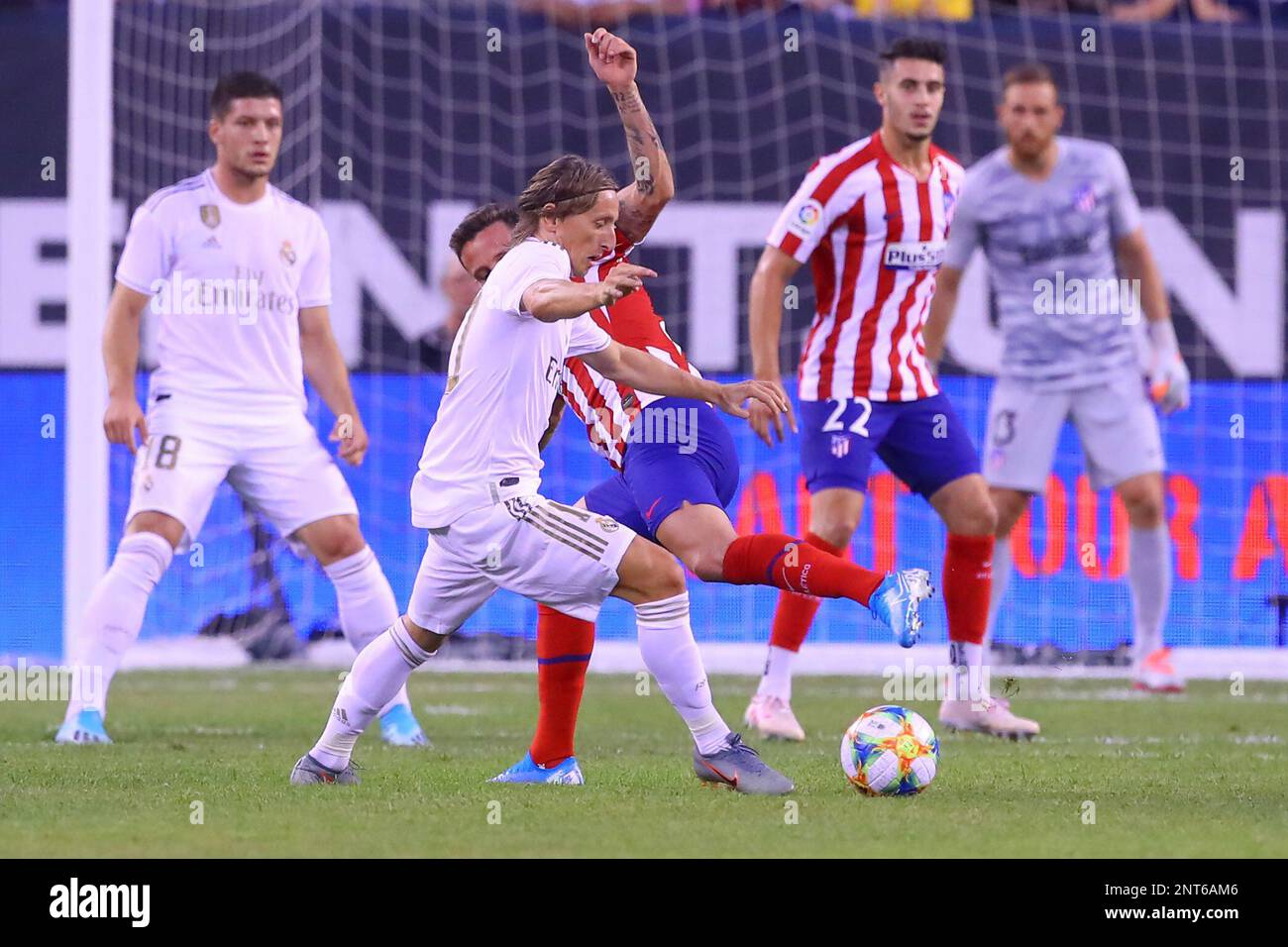 EAST RUTHERFORD, NJ - JULY 26: Real Madrid midfielder Luka Modric (10 ...