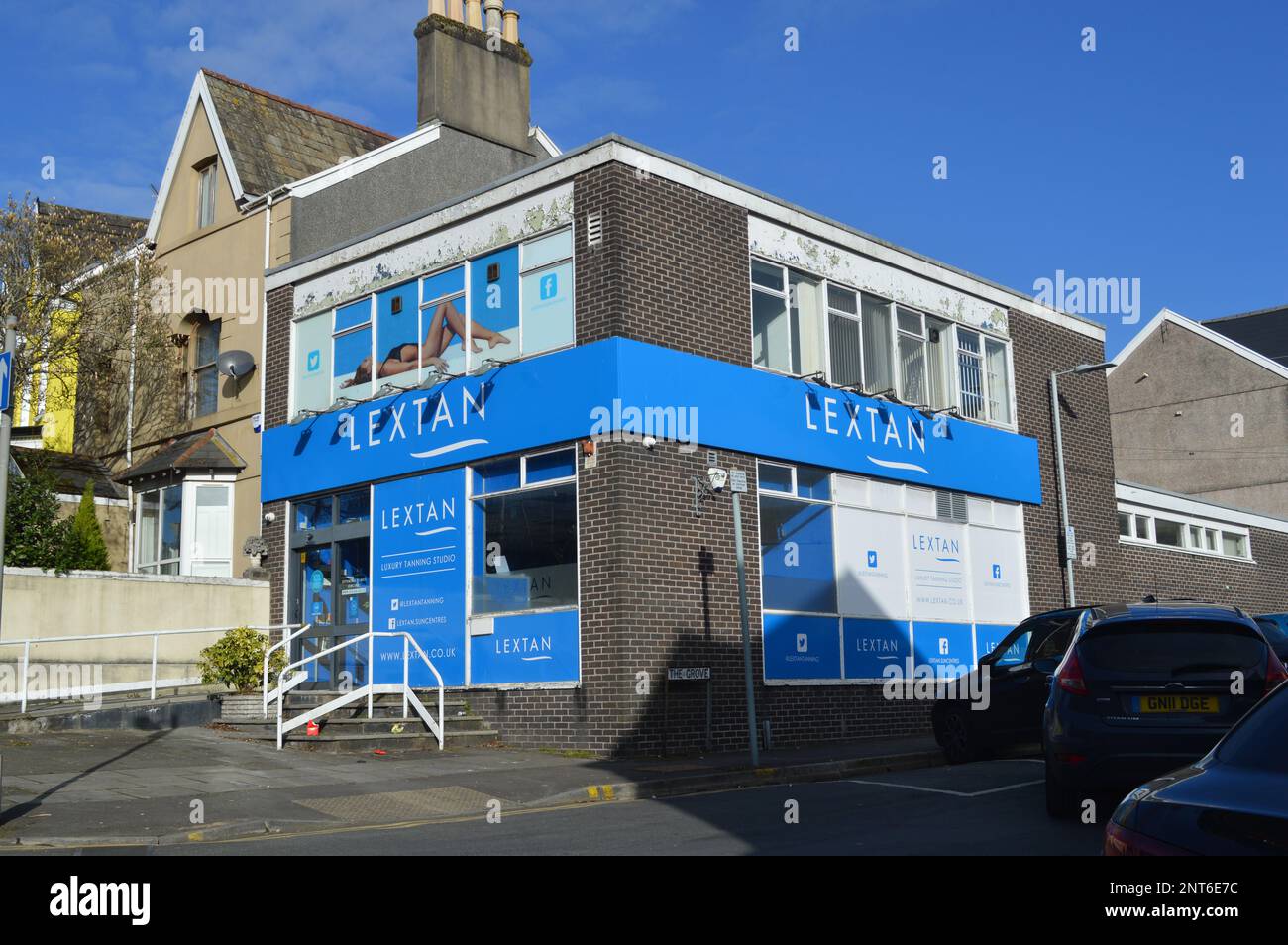 Luxury tanning salon chain lextan hires stock photography and images