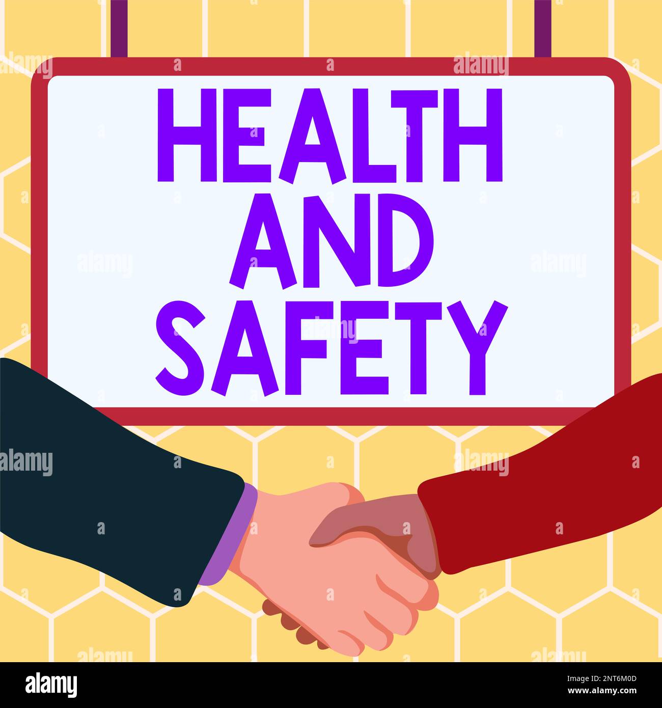 Conceptual caption Health And Safety. Business approach Taking the