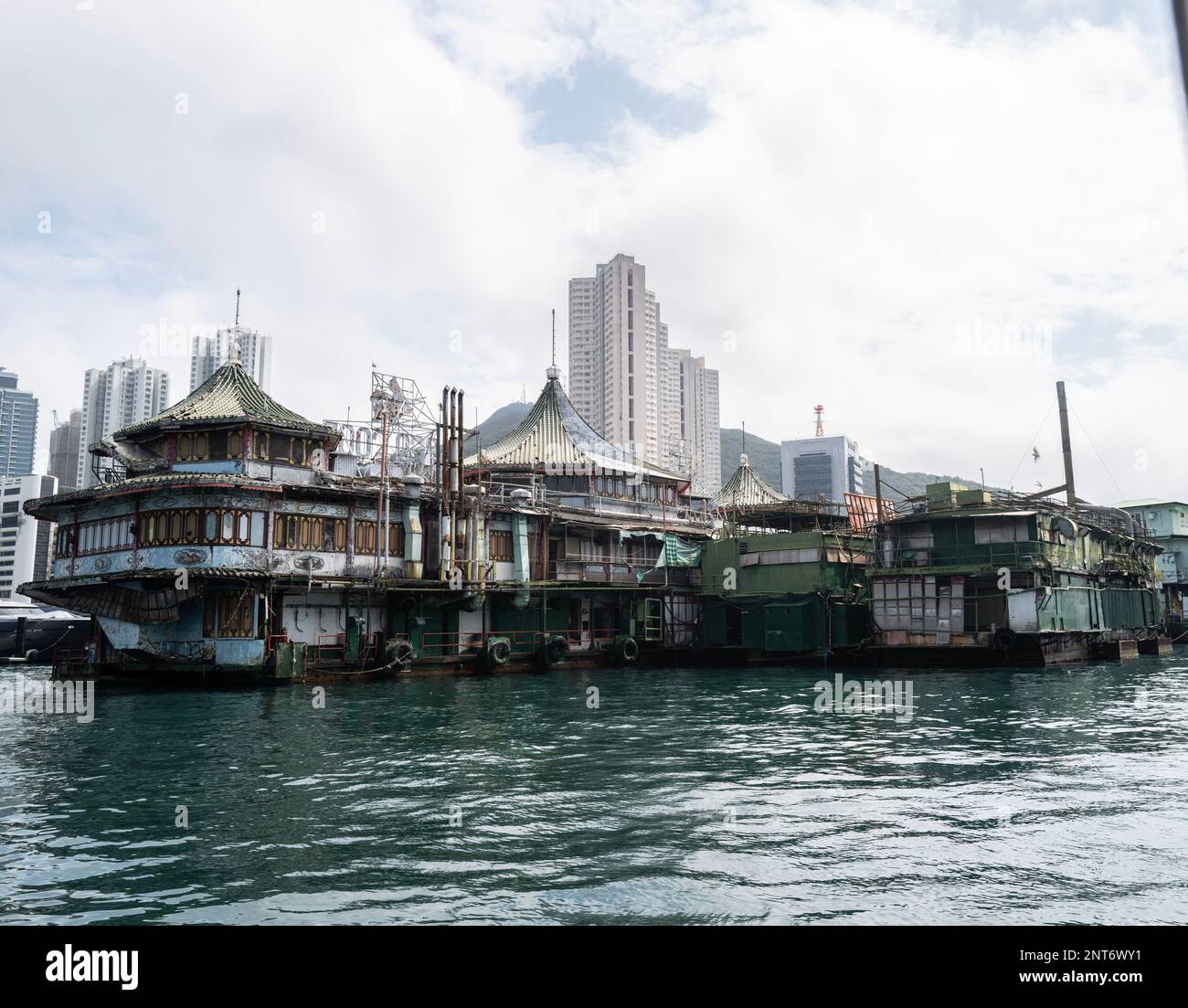 Hong Kong  Kowloon and Hong Kong island. A harbour cruise. All Pictures Neville Marriner Leica Q2 Stock Photo