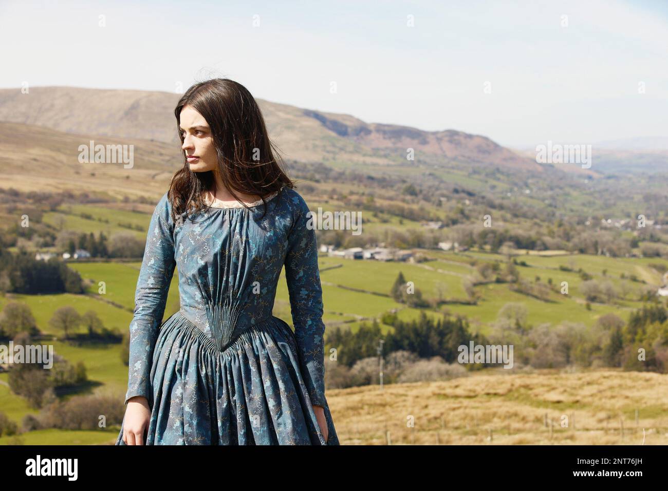 EMILY, Emma Mackey as Emily Bronte, 2022. ph Michael Wharley / © Bleecker Street Films