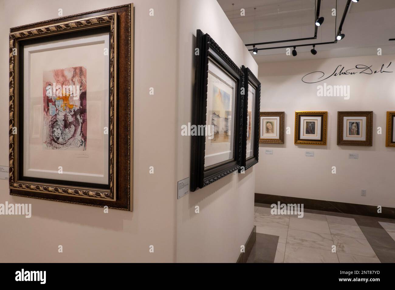 The Park West, fine Art Museum, and Gallery is located in Soho, 2023, New York City, United