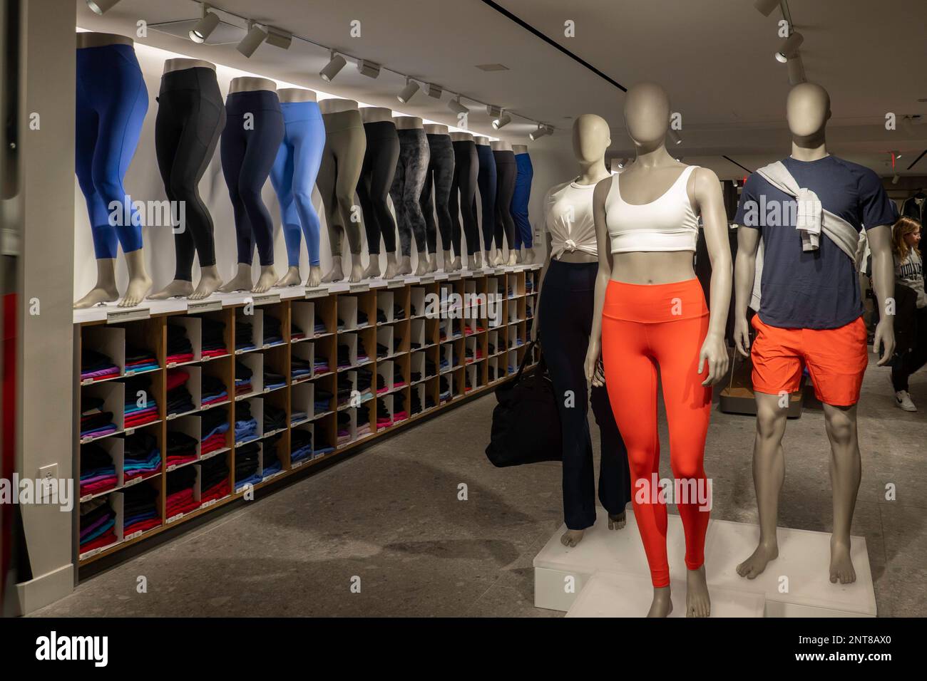 Lululemon Athletica Store in Grand Central Terminal, 2023, New York City, USA Stock Photo