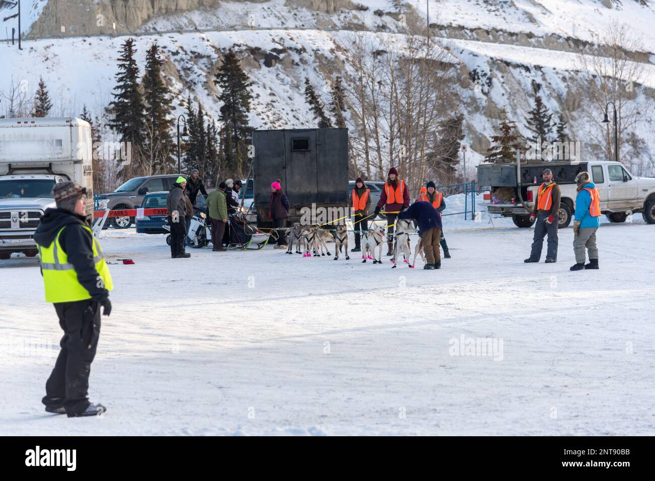 Whitehorse, Yukon Territory, Canada February 11th 2023 YUKON QUEST