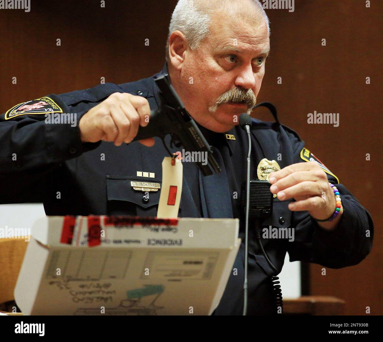 Bruce Schwarz, Eldridge police officer and school resource officer in