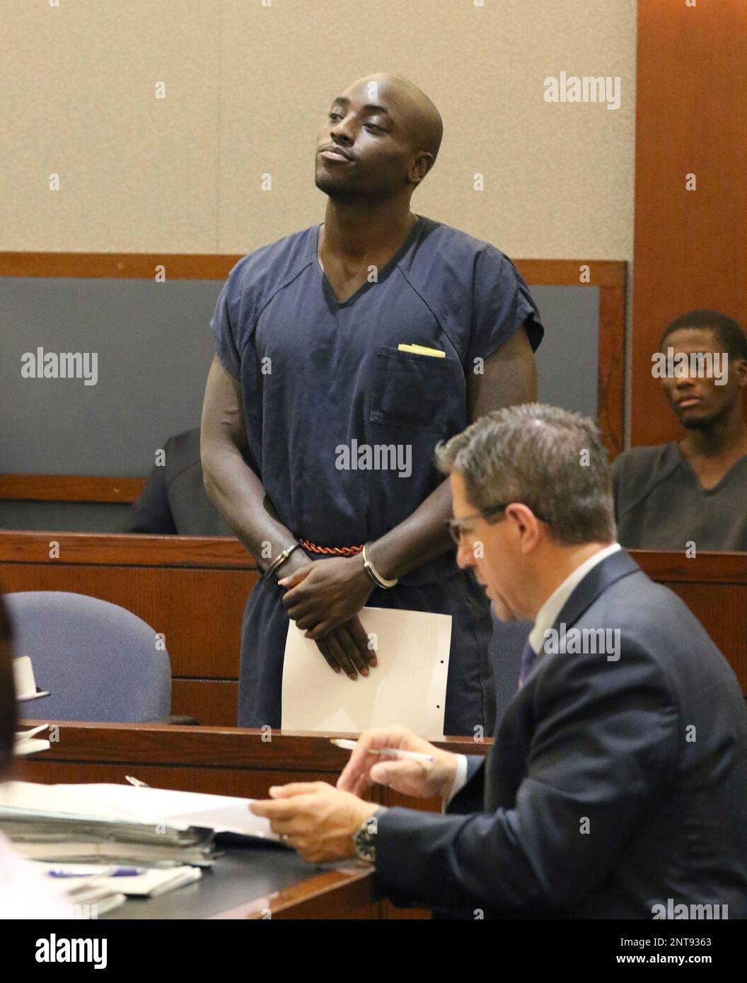 FILE - In this May 22, 2019 file photo former NFL player Cierre Wood ...
