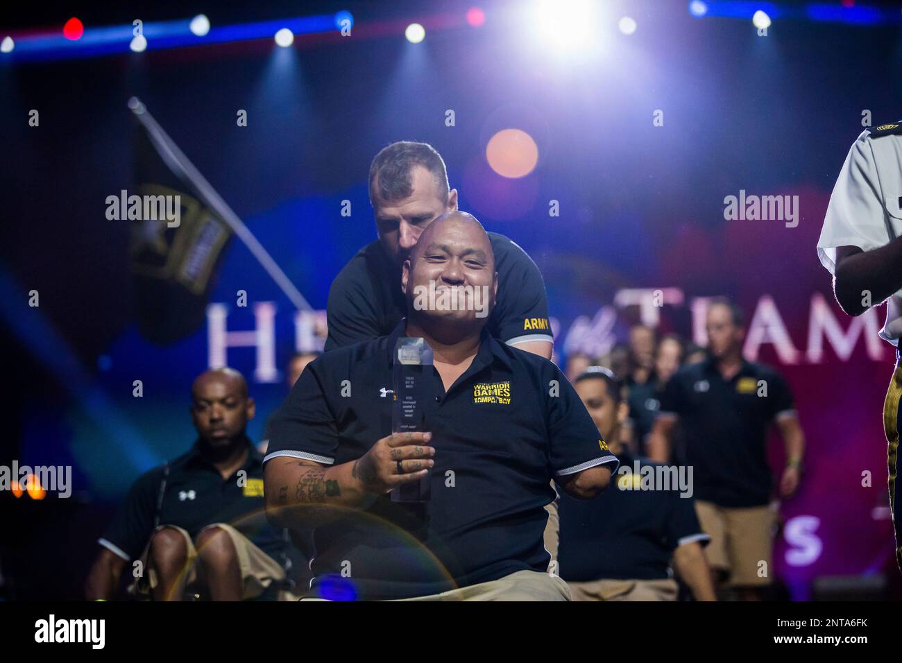 TAMPA, FL - JUNE 30: Staff Sgt. Matthew Lammers wins the Heart of the ...