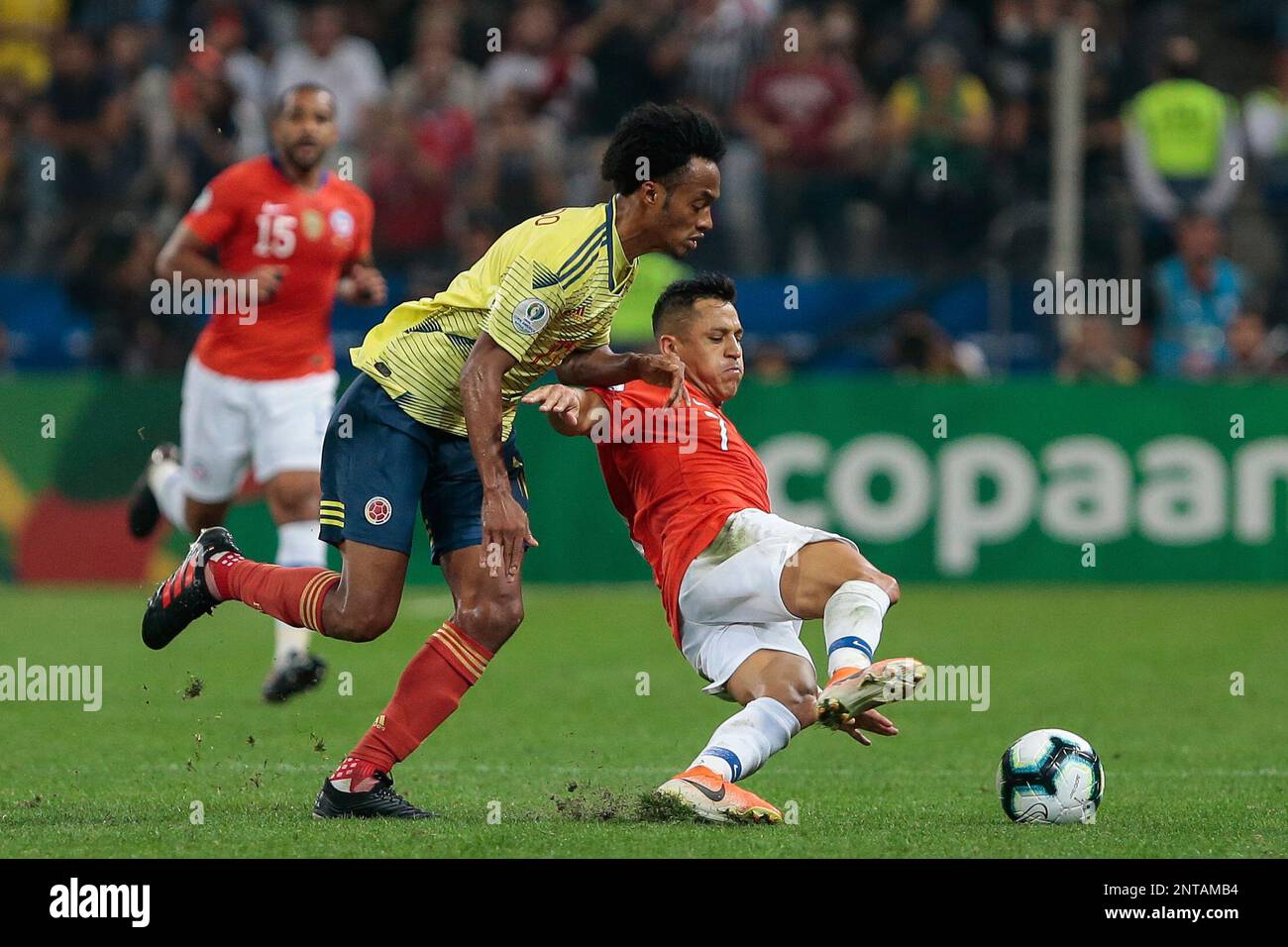 SP - Sao Paulo - 06/28/2019 - Copa America 2019, Colombia vs Chile ...