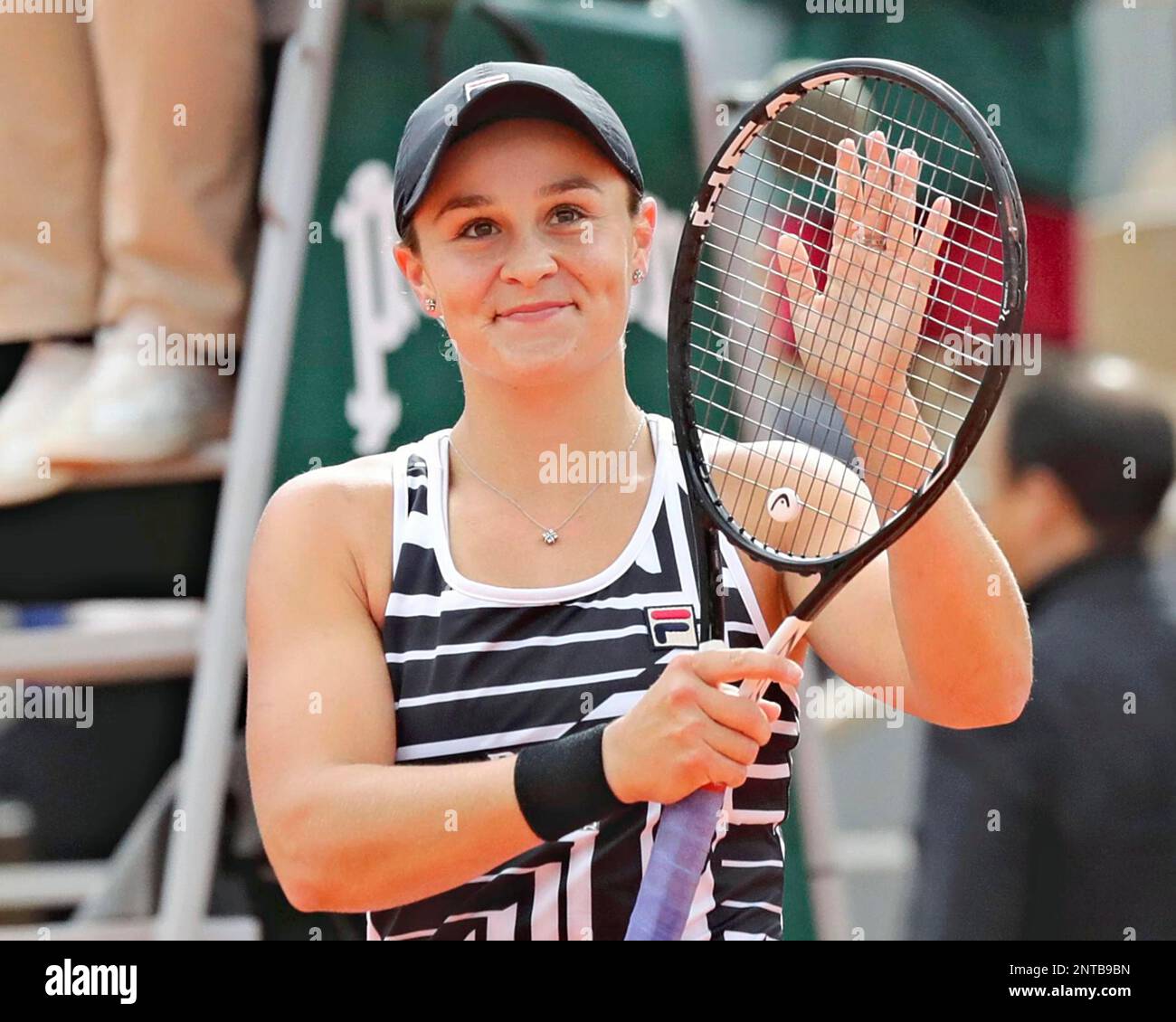 FILE: Ashleigh BARTY of Australia celebrates after winning the women's  singles of the French Open tennis tournament in Paris, France on June 8,  2019. BARTY is ranked No. 1 in the world