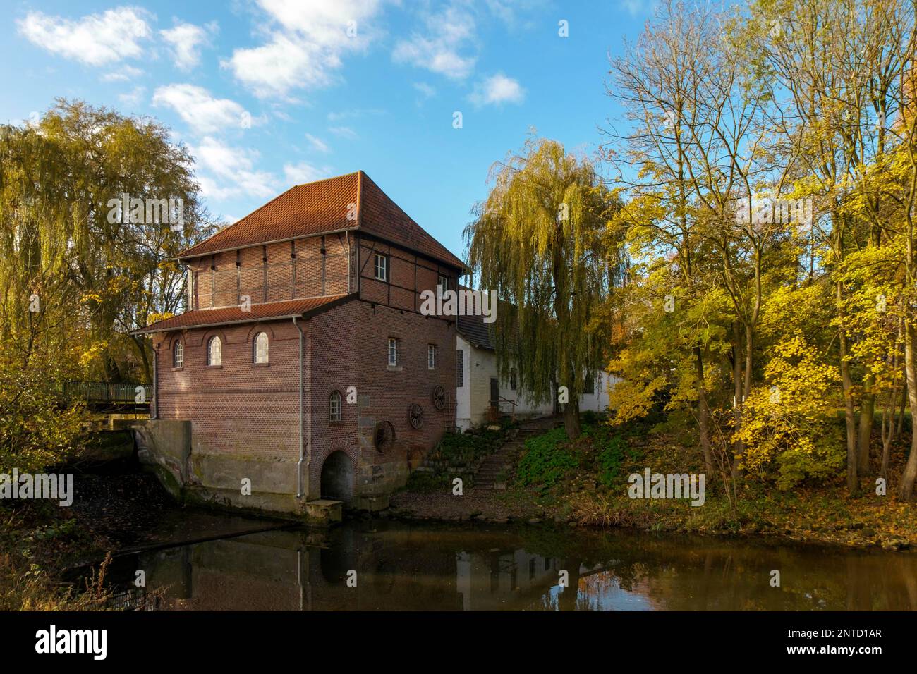 Plagemann's Mill, Restored grain water mill with sawmill, Metelen