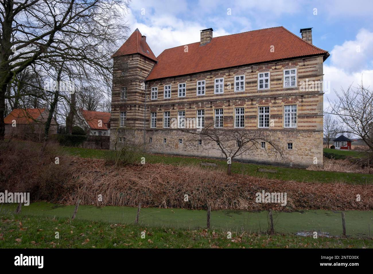 Haus Alst, a former Burgmannshof, Alst farming community, Horstmar ...