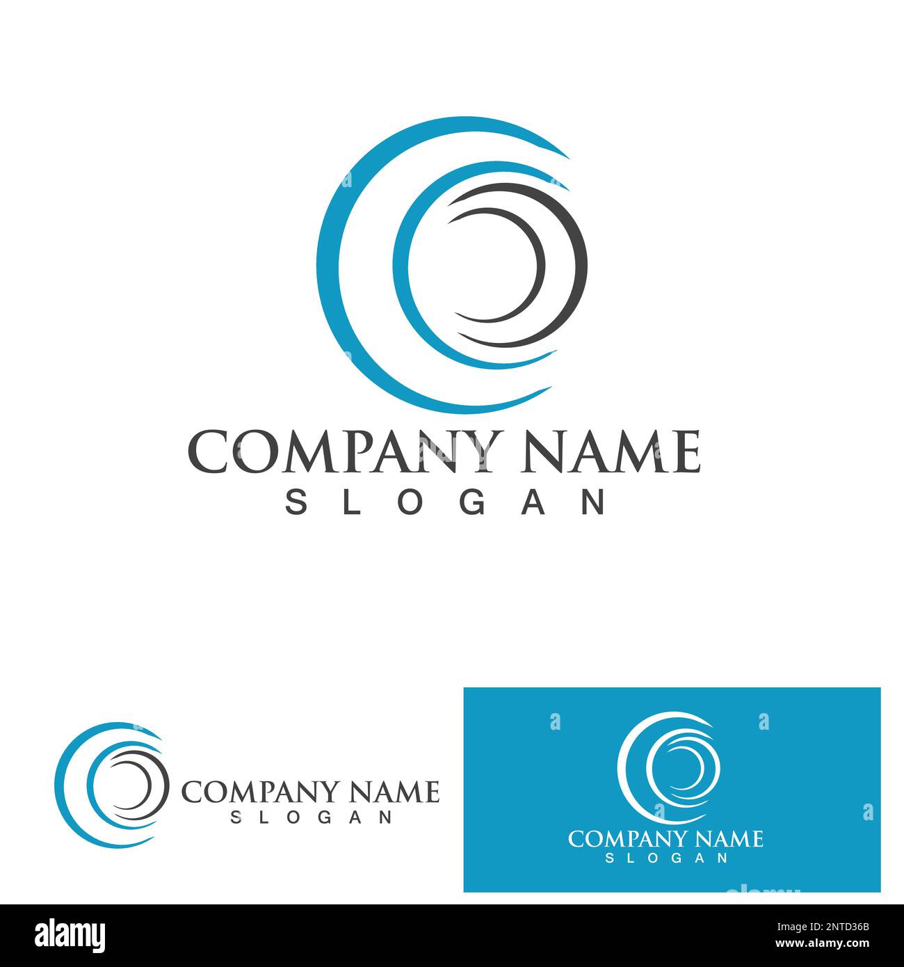 Circle logo and symbol vector icon template app Stock Vector Image ...