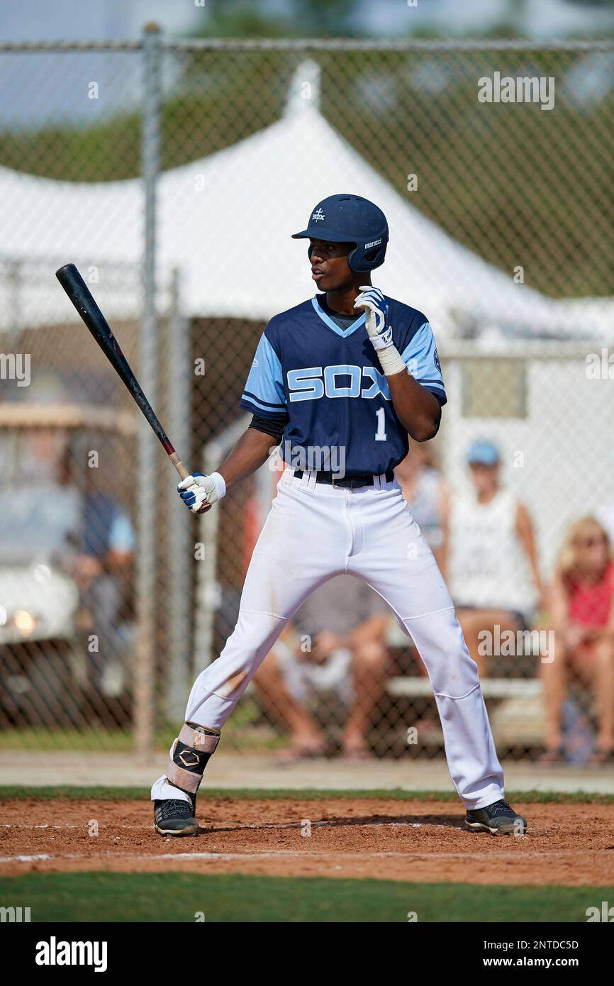 TJ McCants during the WWBA World Championship at the Roger Dean Complex