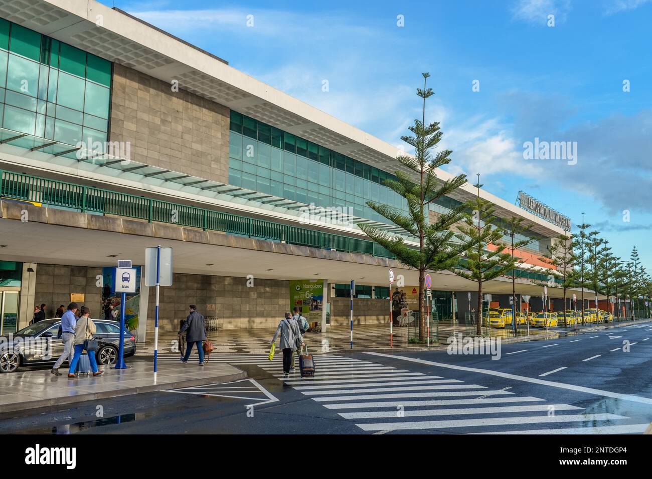 Airport, Funchal, Madeira, Portugal Stock Photo