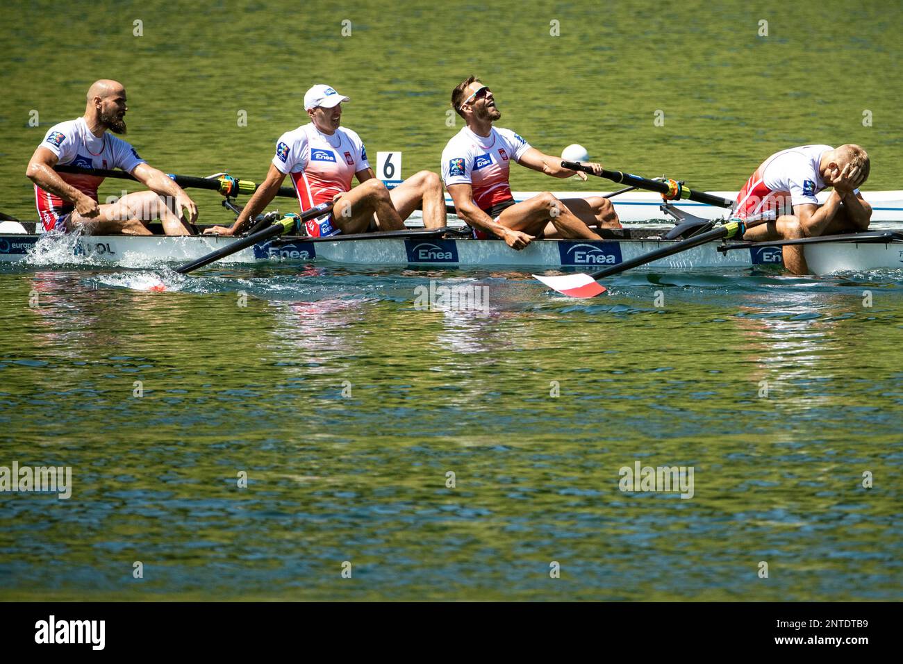 From left, Mikolaj Burda, Mateusz Wilangowski, Marcin Brzezinski and ...