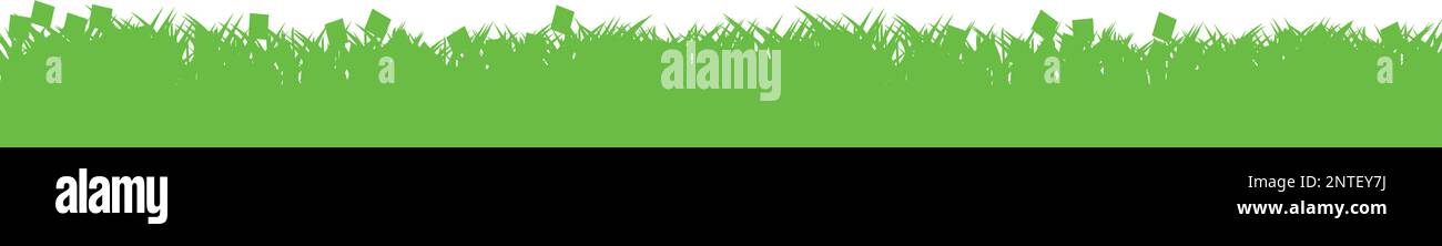 grass illustration isolated on white background Stock Vector Image ...
