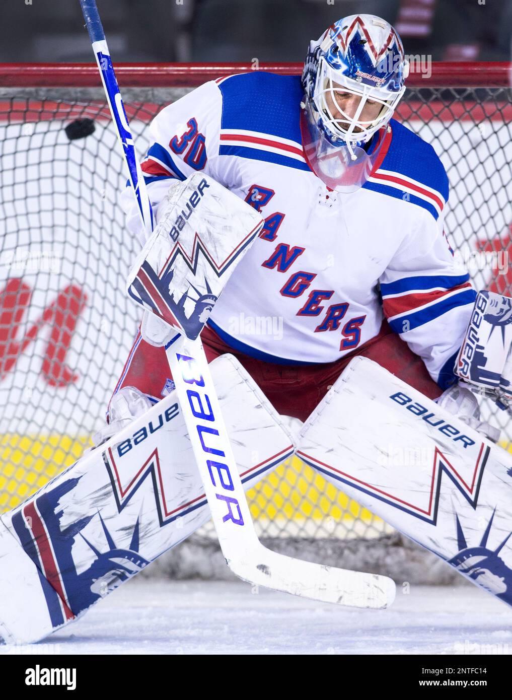 NHL player profile photo on New York Rangers' goalie Henrik