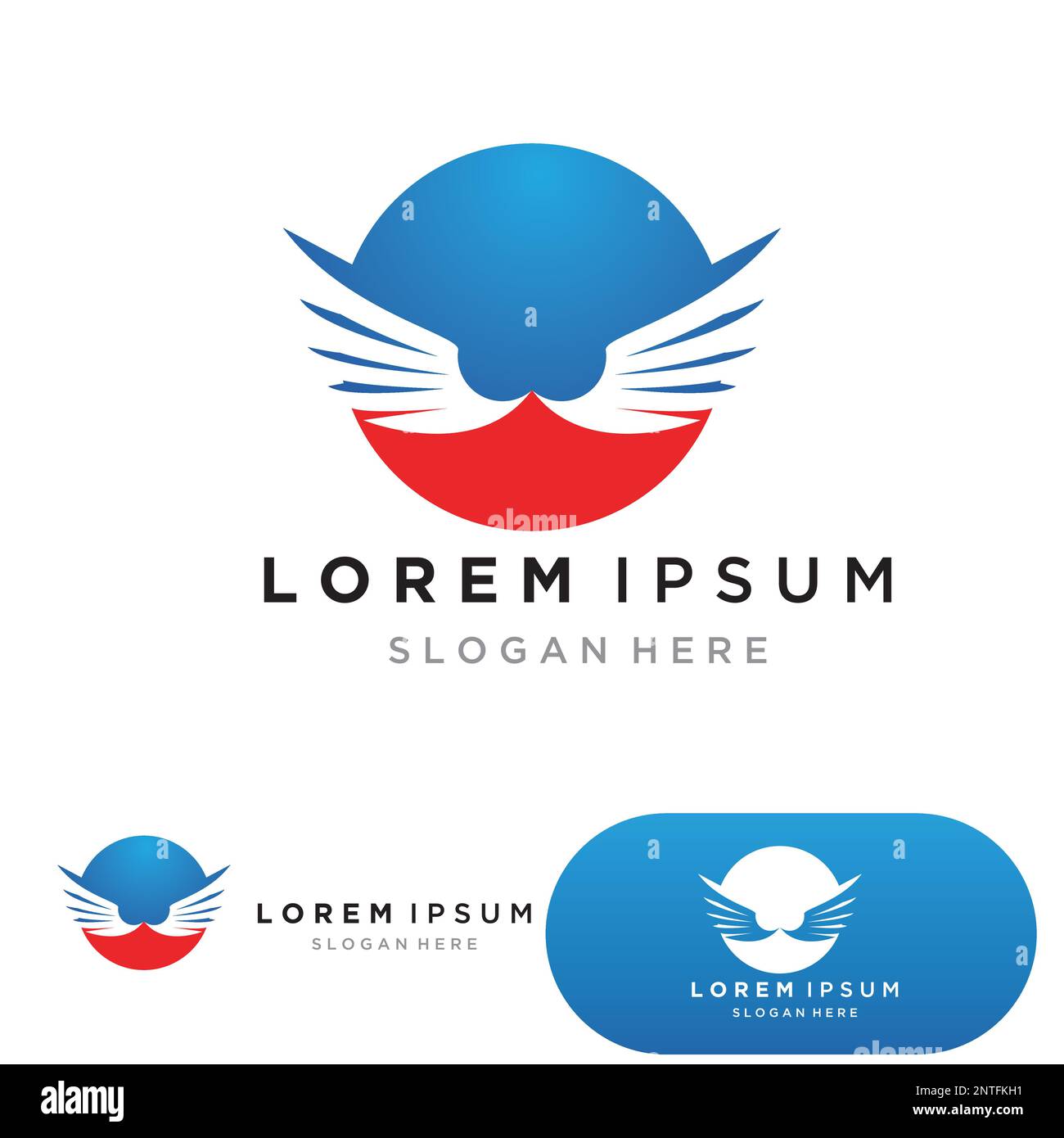 bird logo vector icon design template Stock Vector Image & Art - Alamy