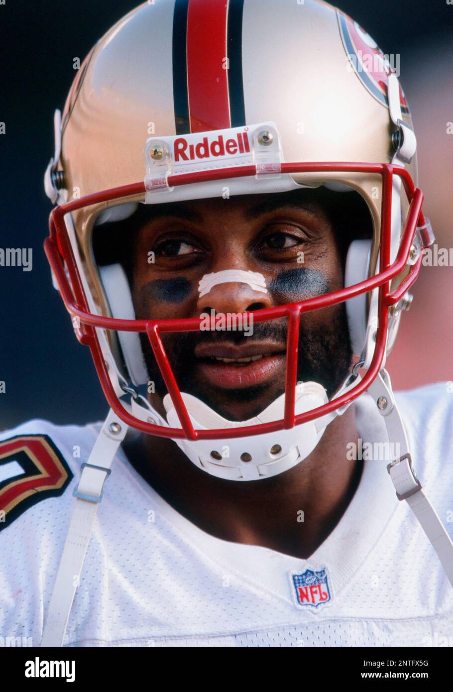 03 Dec. 2000: San Francisco 49ers defensive tackle Brentson Buckner (99) on  the bench during an NFL football game against the San Diego Chargers played  on December 3, 2000 at Qualcomm Stadium