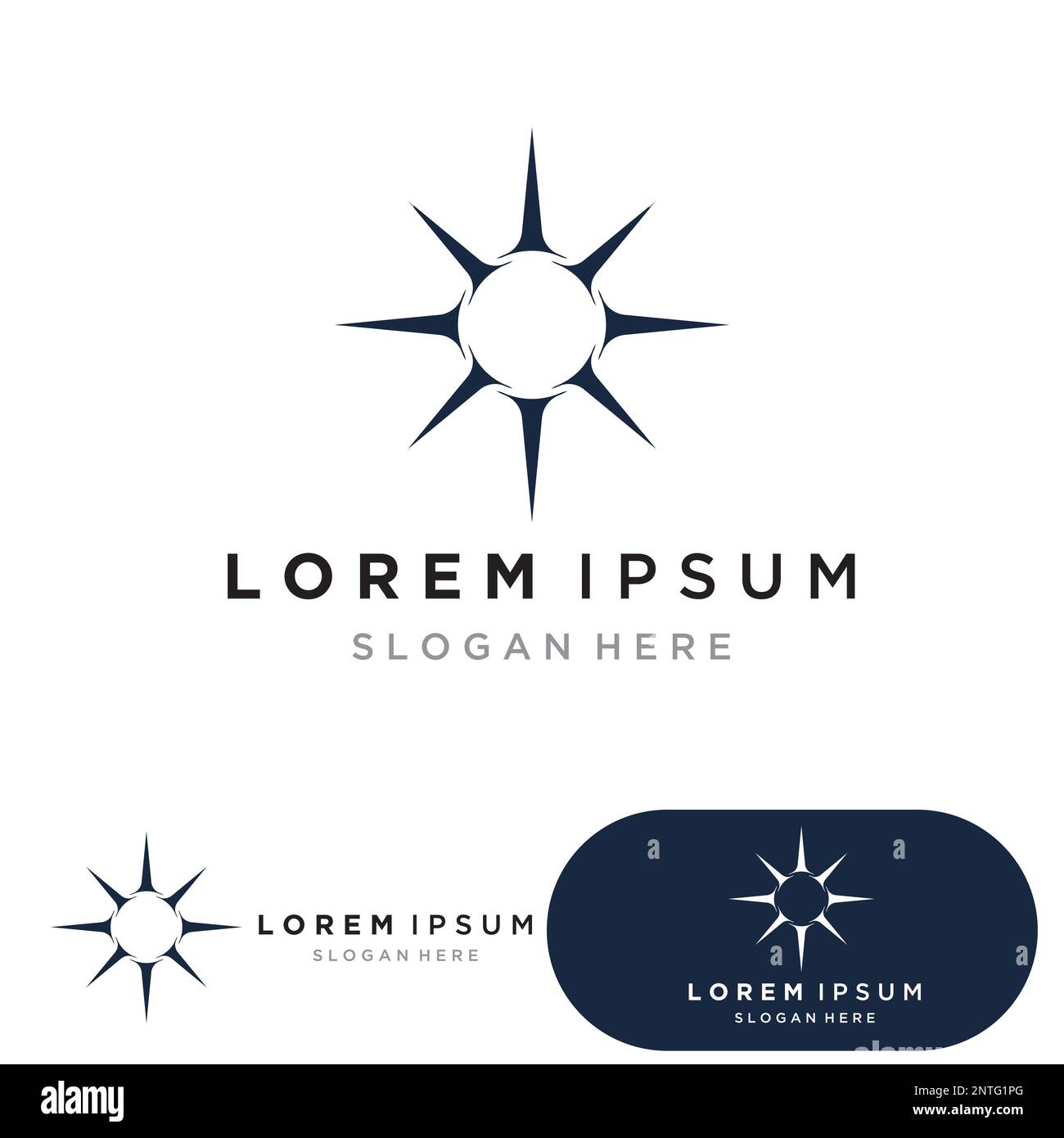 compas icon.flat illustration of compas-vector icon compas sign symbol ...